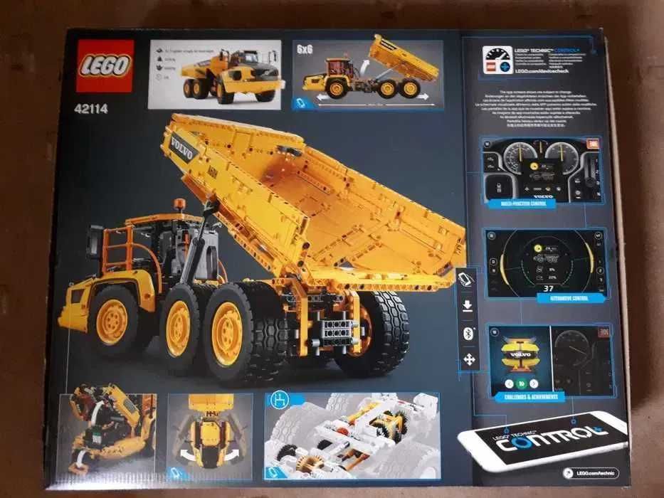 Lego Technic 42114 Wozidło Volvo 6x6 i 42110 Land Rover PUSTE KARTONY