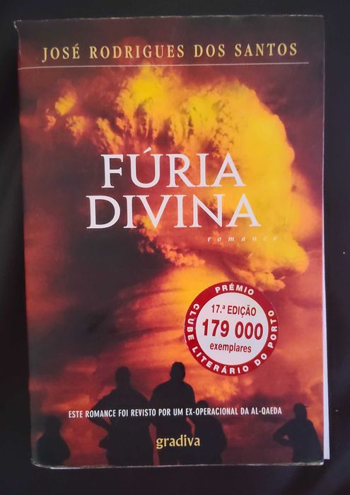 Livro Fúria Divina, de José Rodrigues dos Santos