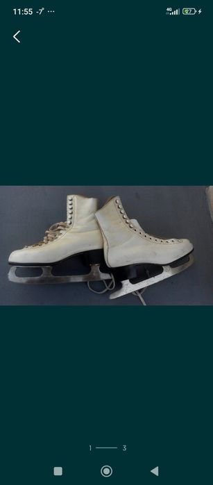 Коньки фигурные коньки