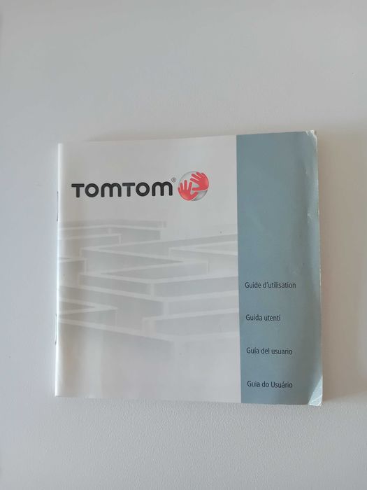GPS TOMTOM com livro de instruções