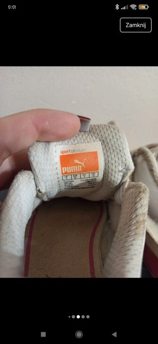 Buciki dziecięce puma