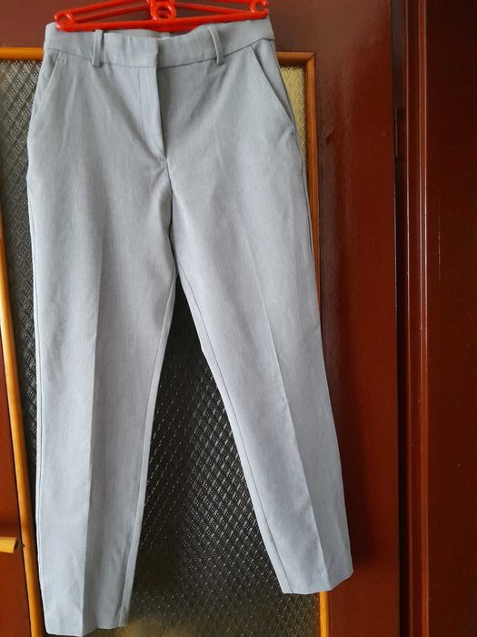 Eleganckie, szare cygaretki H&M r. 36