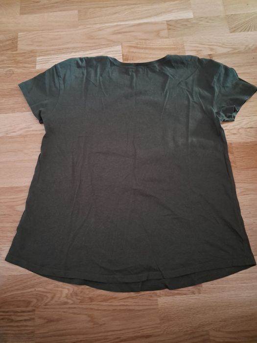 T-shirt oliwkowy