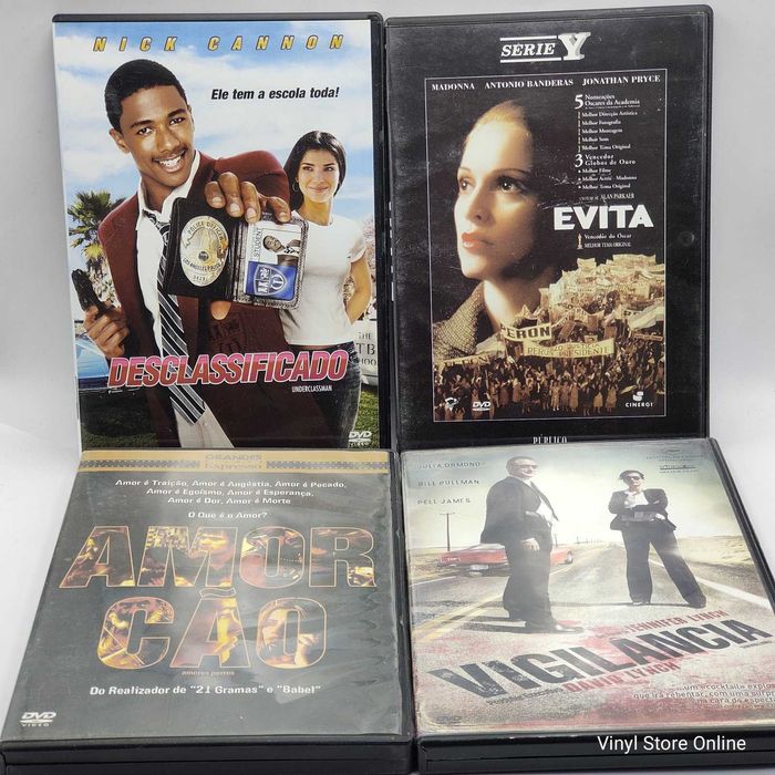 DVD 10 - Lote de 18 DVD's Diversos - Ref. - 10/2