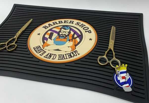 Профессиональный коврик рабочая поверхность для парикмахеров Barber