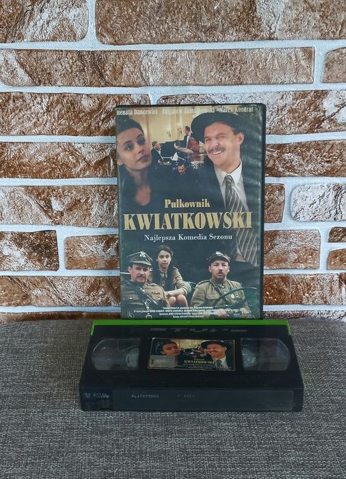 Kasety vhs wideo video. Pułkownik Kwiatkowski  VHS. Bdb stan