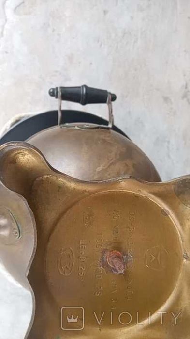 Самовар Шар 3 латунь