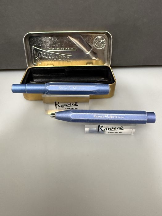 Pióro i długopis Kaweco AL Sport Stonewashed Blue