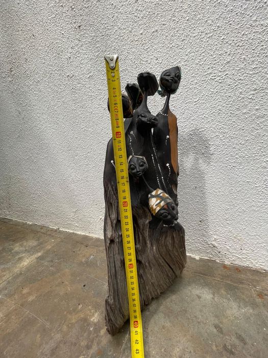 Estatua madeira africana