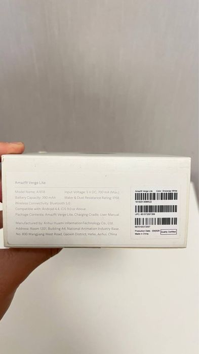 розумний годинник amazfit verge lite white