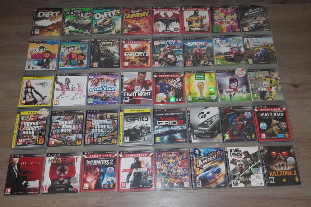 (PS3)Lote de Jogos Originais ( venda em Separado) Partir de 5€