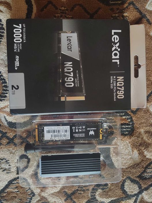 Диск SSD Acer Predator GM7000 1TB / Lexar NQ790 2TB (PCIe 4.0 NVMe M.2 2280)
