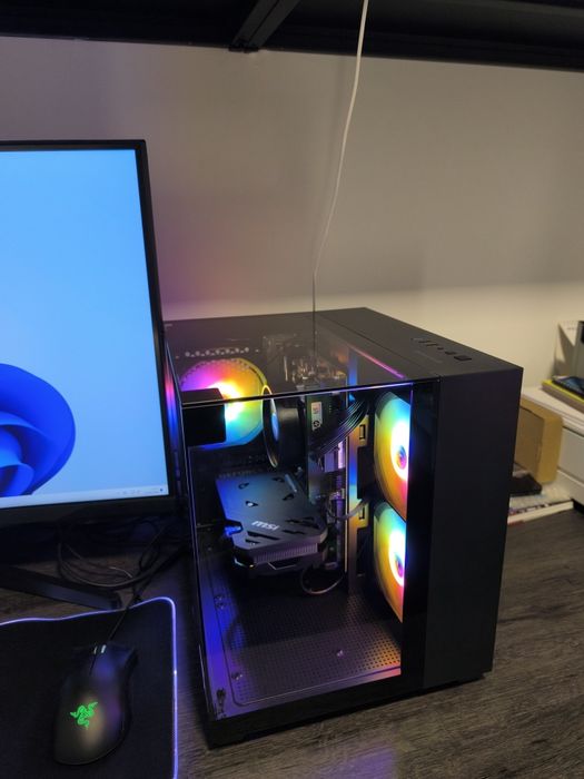Pc Gaming R5 4060RTX + Ecrã + Periféricos 3x Sem Juros