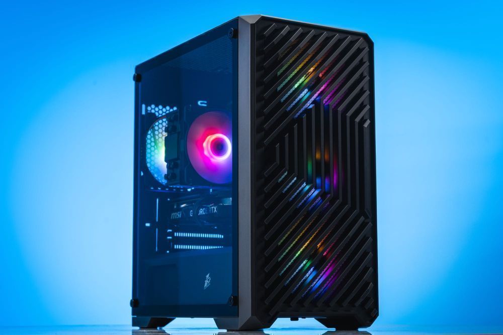 ФРАКТАЛ! RTX4060+i3-14100 ігровий комп'ютер игровой ПК 3060 ti