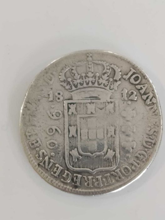 moeda 960 reis de D João VI 1812