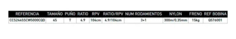 Carreto Daiwa de surfcasting Crosscast Surf SCW 45 2024