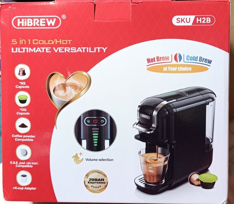 Капсульна кавоварка 5 в 1 HiBREW H2B