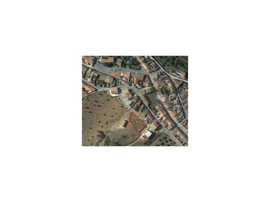 Urban plot designated for construction