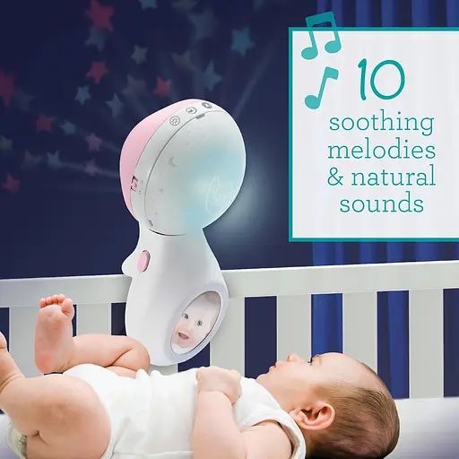 Музичний мобіль Infantino 3 в 1 з проектором  рожевий