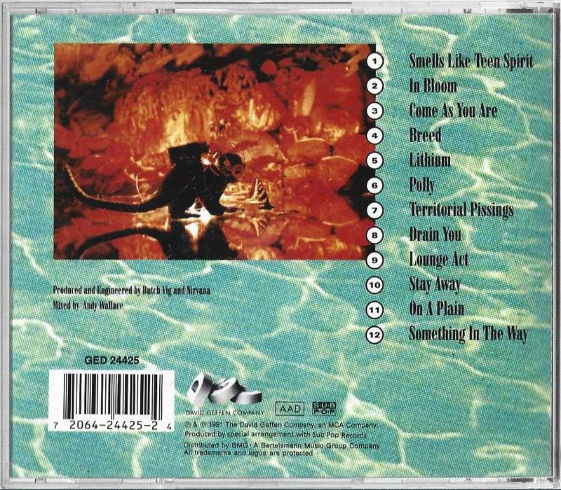 Nirvana - - - - - Nevermind - - - - - CD