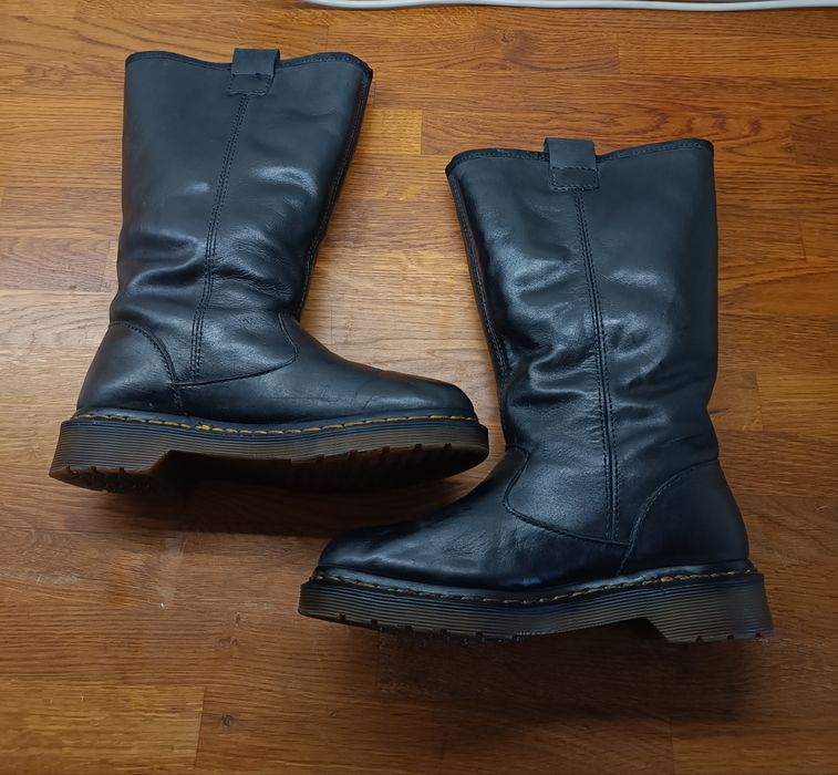 Buty Kozaki Dr. Martens Jenny Ocieplane Skórzane Zimowe r. 37