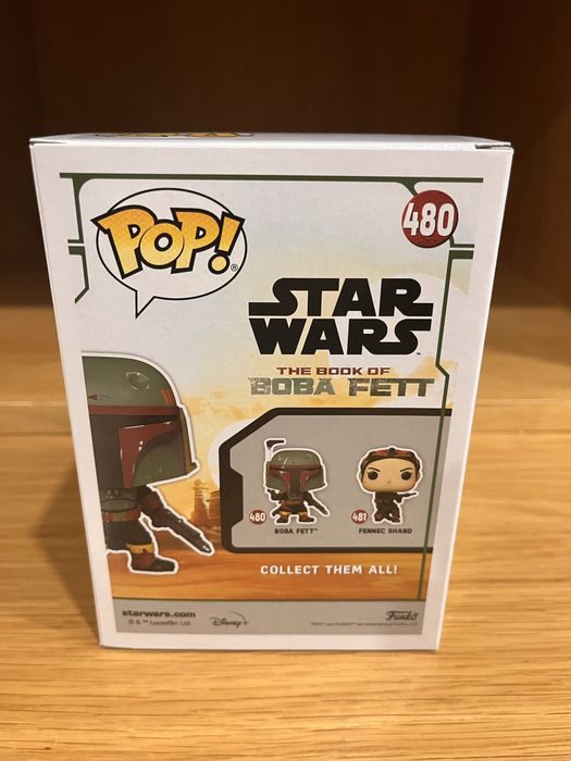 Vendo Funko POP! - Boba Fett #480 (Star Wars) como novo64752019052419122