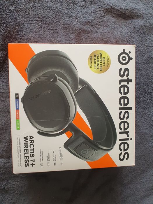 Słuchawki steelseries arctis 7+