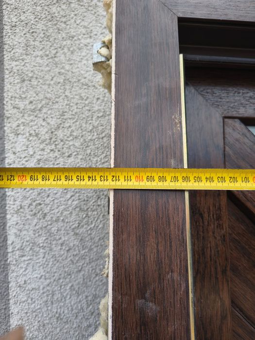 Drzwi wejsciowe zewnętrzne  plastikowe