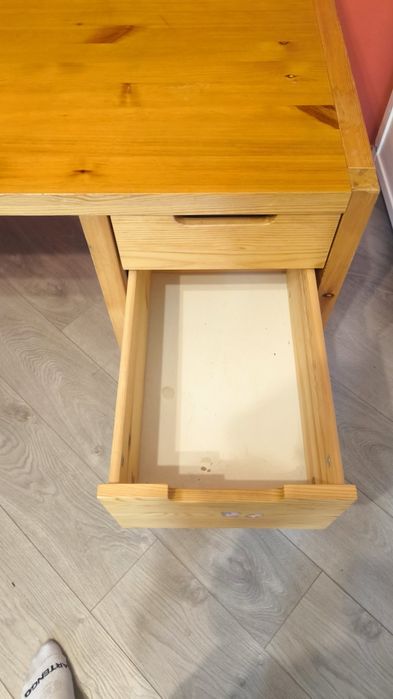 Biurko drewniane Ikea