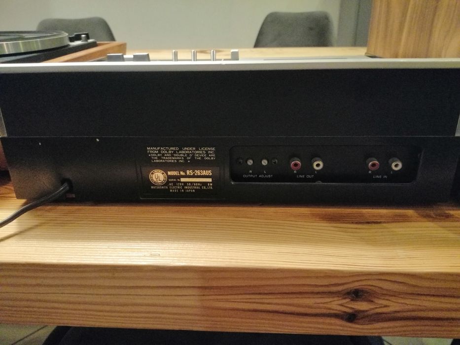 Zestaw vintage audio 100 procent sprawny