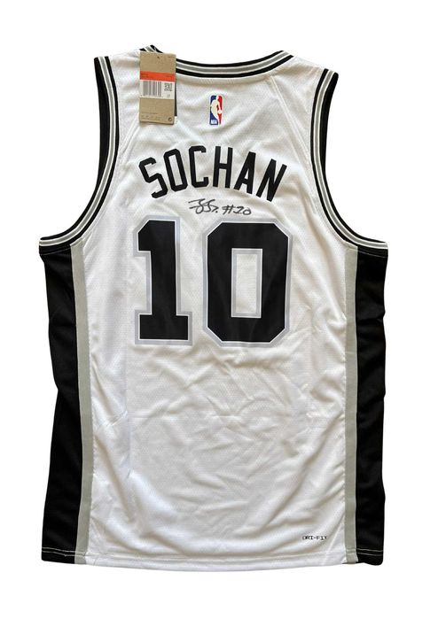 Jeremy Sochan San Antonio Spurs NBA koszulka z autografem + certyfikat