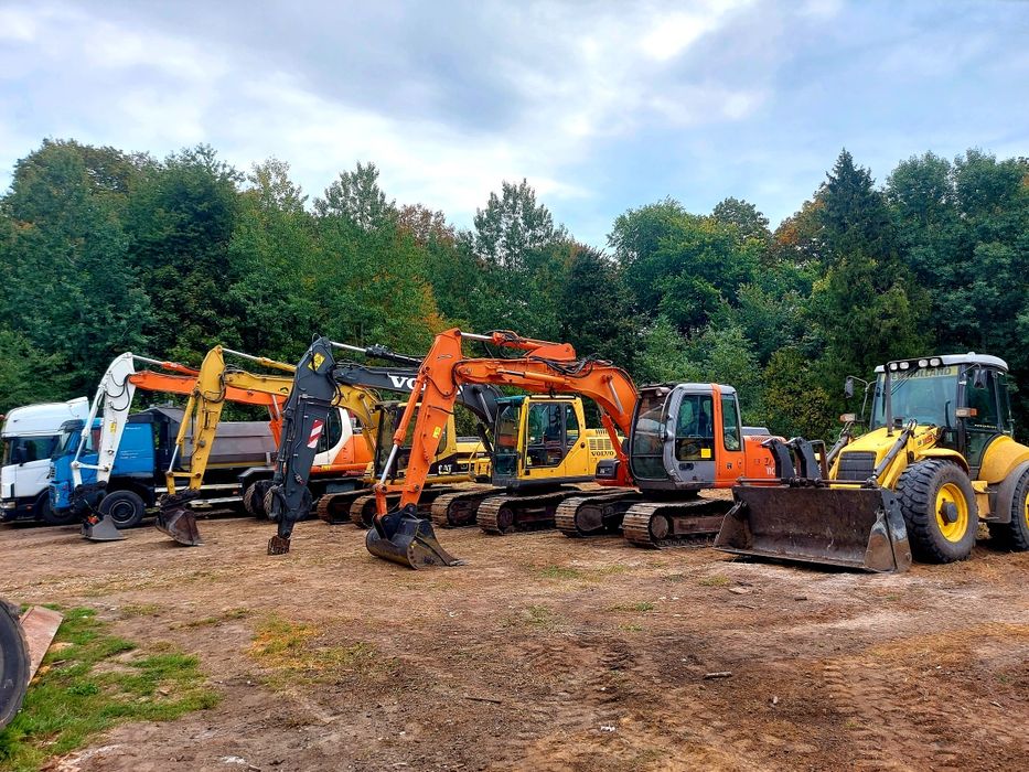 Wynajem koparki  niwelacja spycharka ziemia zwir wykopy  rekultywacja