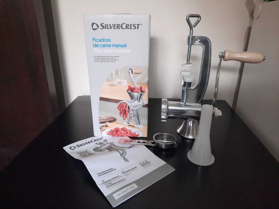 Picadora de Carne Manual Silvercrest NOVA