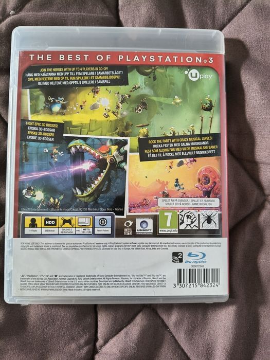 PS3 Rayman legends