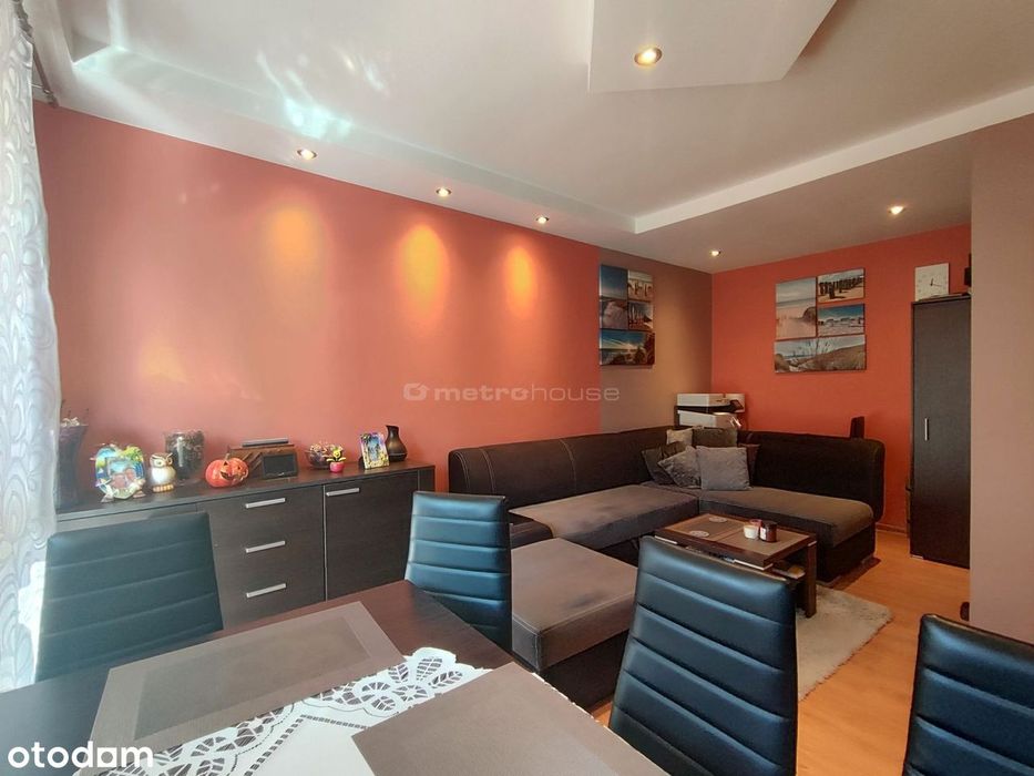 48 m², 2 pokoje, I piętro, balkon i zieleń