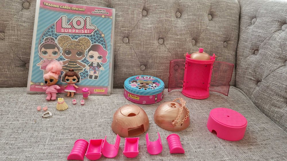 Lol - 2 bonecas, album e 100+ cartas