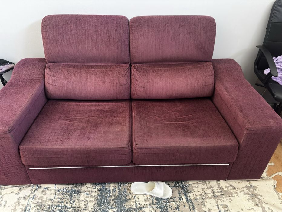 Sofa vinho retratil