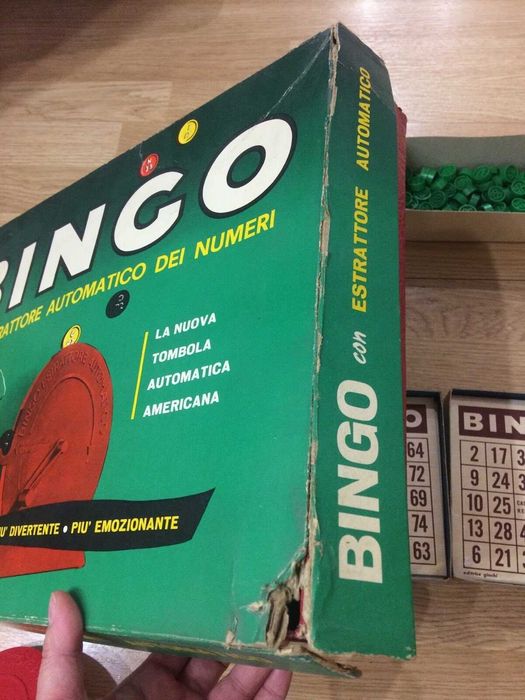 Італійська гра BINGO вінтаж