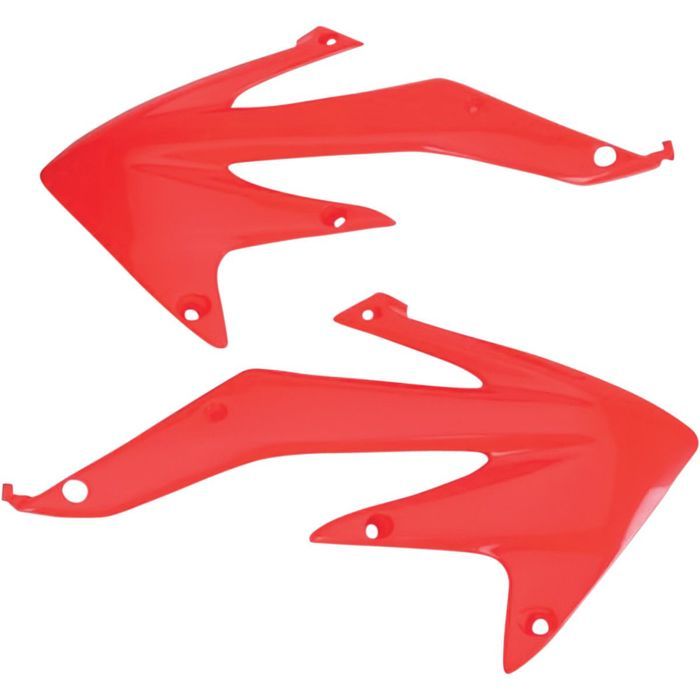 tampas laterais de radiador ufo vermelho honda crf 450x