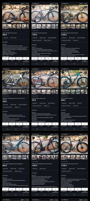 Mafrabike Bicicletas de estrada Carbono oportunidade