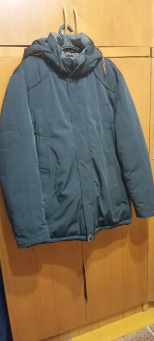 Чоловіча зимня куртка великого розміру