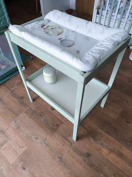 IKEA Sniglar - Stół do przewijania/Przewijak Różne Kolory Róż, Pistacj