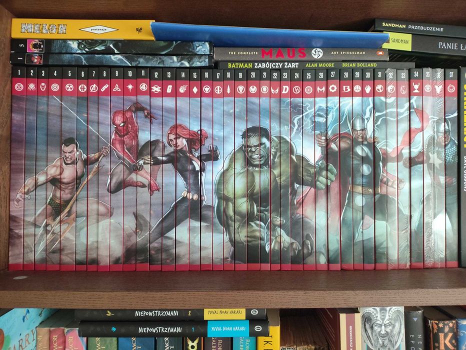 Komiksy Marvel "Superbohaterowie Marvela" (37 tomów)