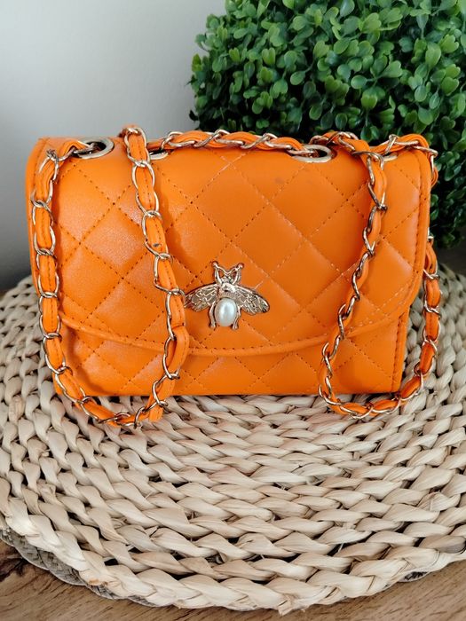 Torebka damska/Pikowana/Logo