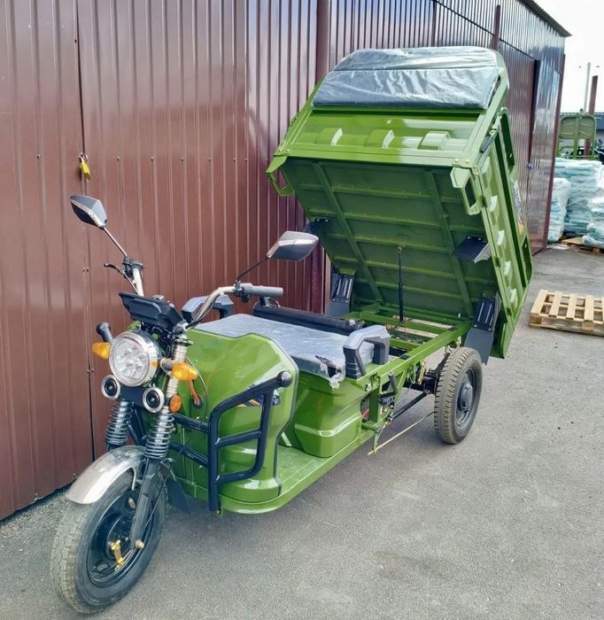 Вантажний трицикл ‼️ Електротрицикл DOZER  з генератором, запас ходу від 400 км
