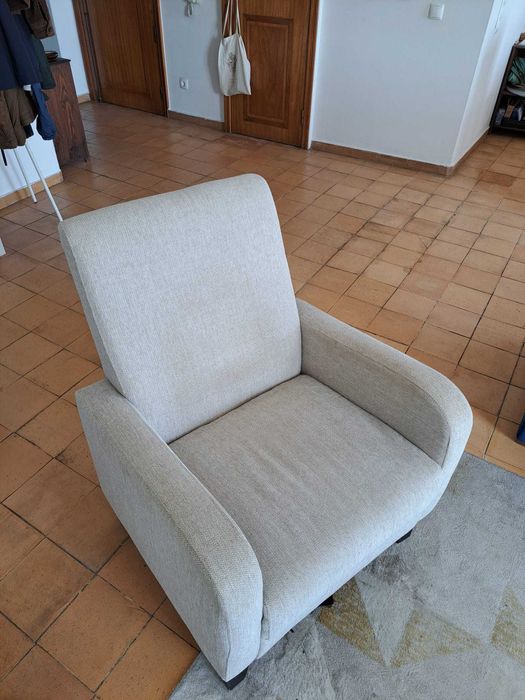 Poltrona/maple/cadeirão em tecido