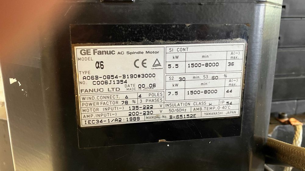 Motor Spindle fanuc a06b-0854-b190