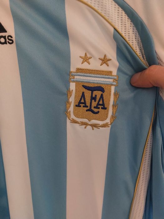 Camisola Oficial Adidas Argentina 2006 Vintage Y2K