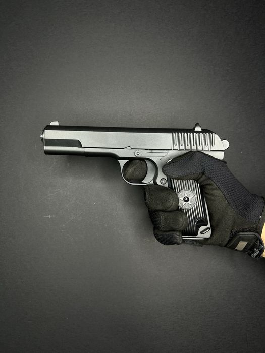 Металевий пістолет ТТ +500куль - іграшка, пластик кулі