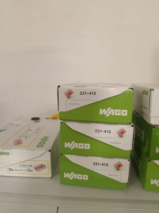 Kostki wago na kabel i linkę